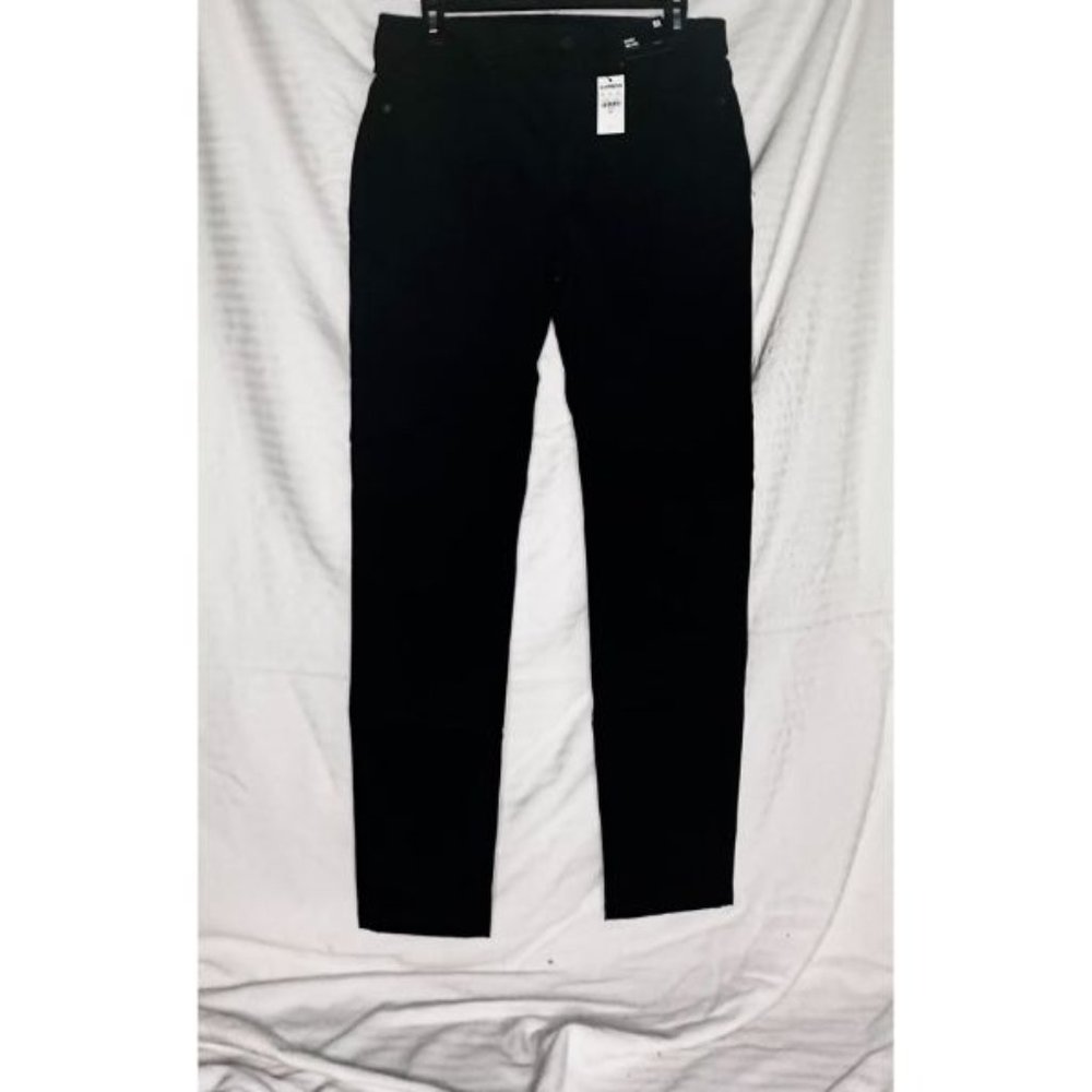 NWT EXPRESS Black Skinny Mid Rise Pant Size 8R